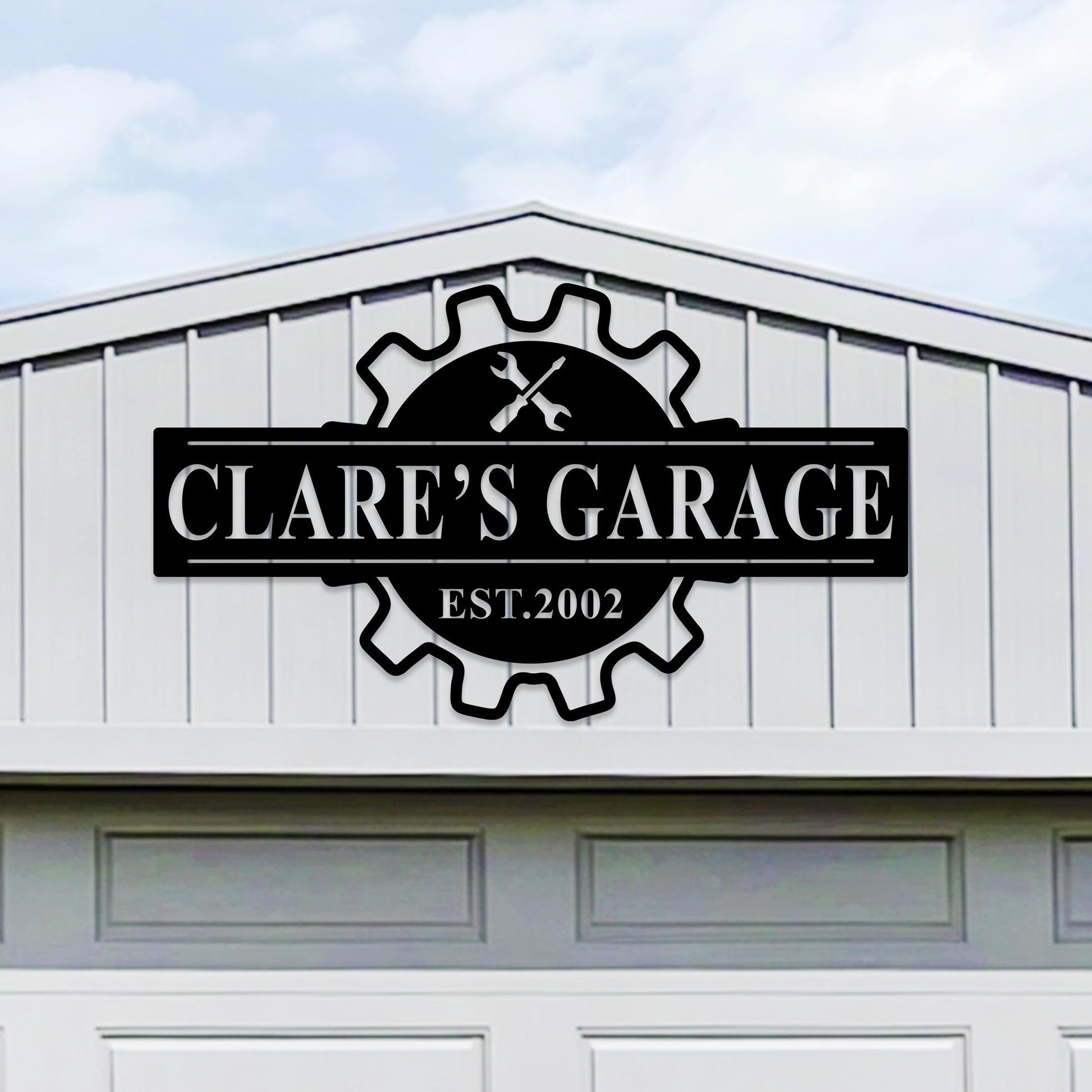Gift for Men,Personalized Garage Metal Wall Art,Dad Man Cave,Workshop Decor,Garage Name Sign,Car Shop Decor,Mechanic Gifts,Fathers Day Gift