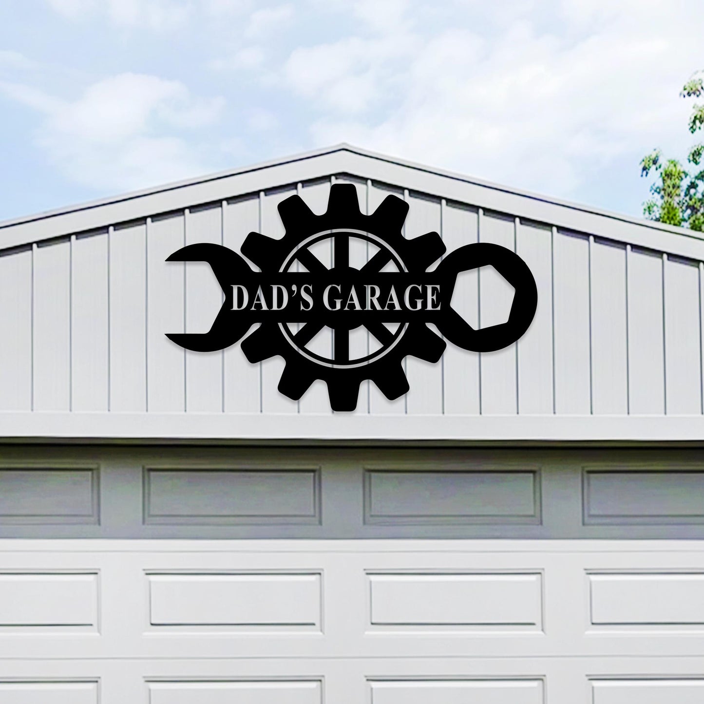 Personalized Garage Metal Wall Art,Dad Man Cave,Workshop Decor,Garage Name Sign,Car Shop Decor,Fathers Day Gift,Gift for Men
