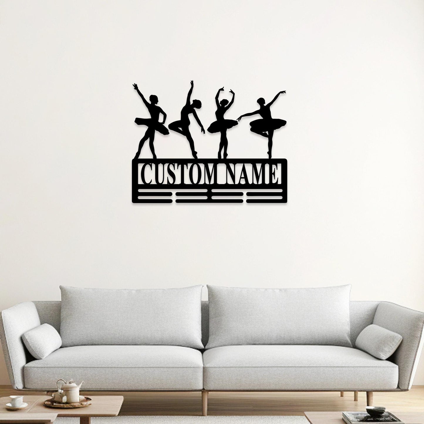 Personalized Dance Medal Holder,Custom Design Dancer Name Sign,Metal Display Rack,Sports Award Display,Dance Medal Hanger,Medal Display Wall