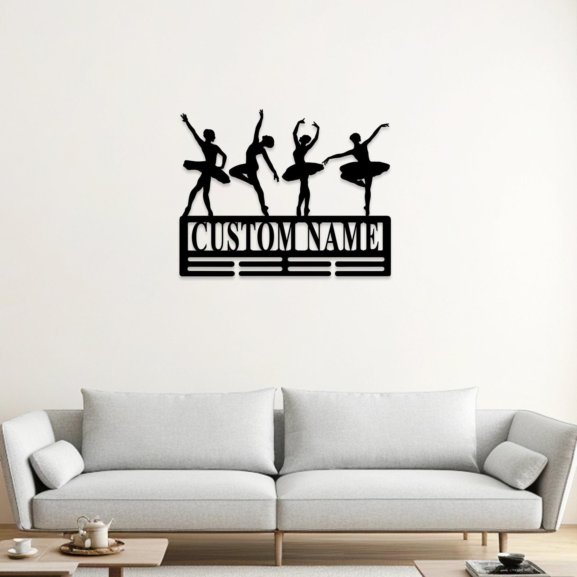 Personalized Dance Medal Holder,Custom Design Dancer Name Sign,Metal Display Rack,Sports Award Display,Dance Medal Hanger,Medal Display Wall