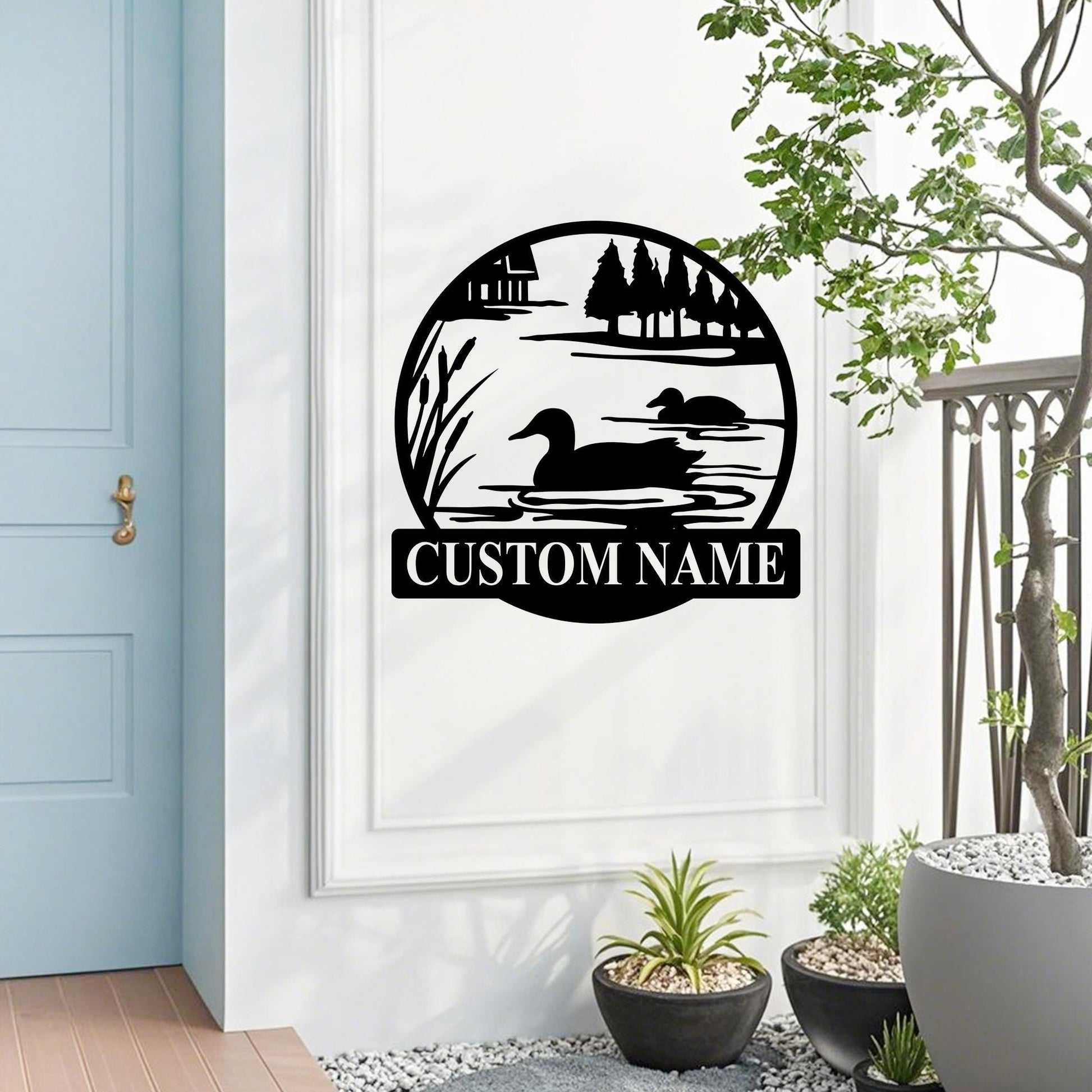 Custom Metal Duck Hunting Sign,Duck Cabin Decor,Duck Lake House Sign,Duck Farm Decor,Duck Coop Wall Art,Duck Pond Sign,Duck House Sign