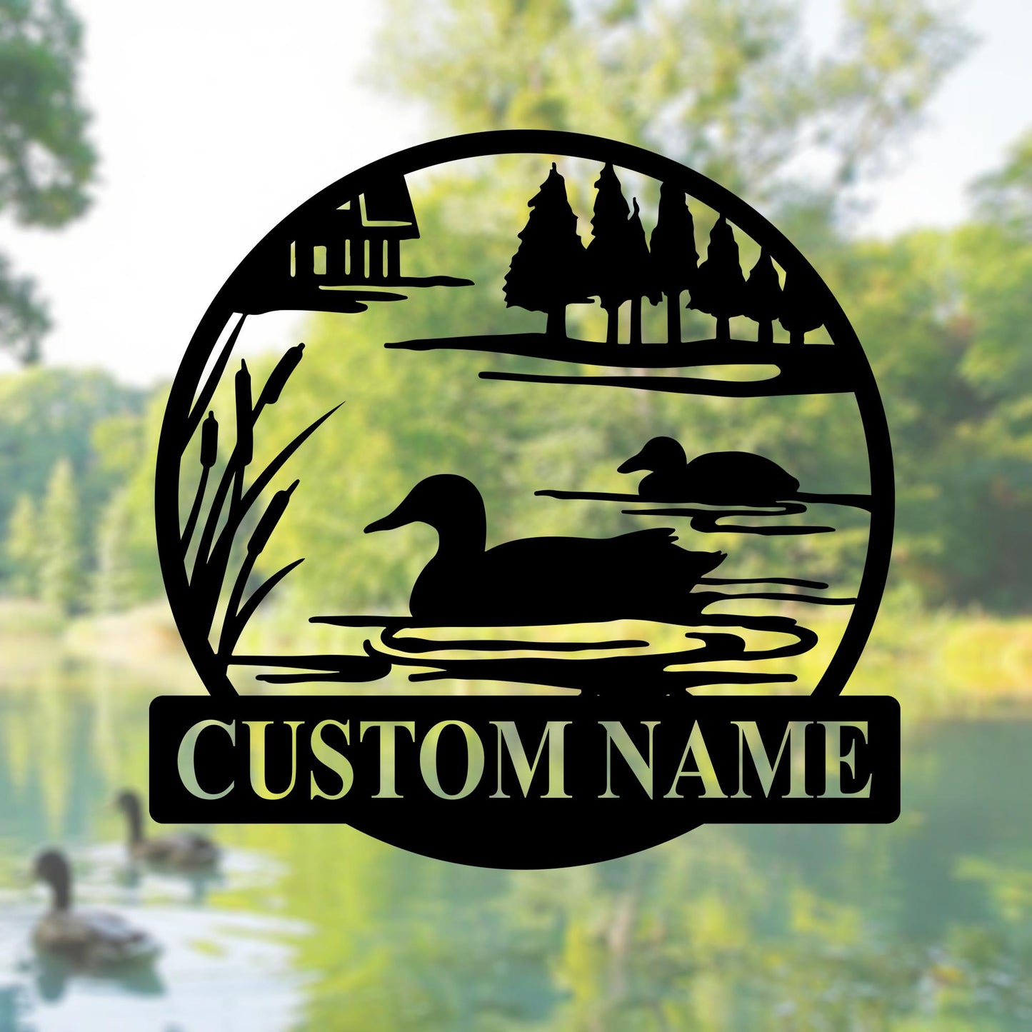 Custom Metal Duck Hunting Sign,Duck Cabin Decor,Duck Lake House Sign,Duck Farm Decor,Duck Coop Wall Art,Duck Pond Sign,Duck House Sign