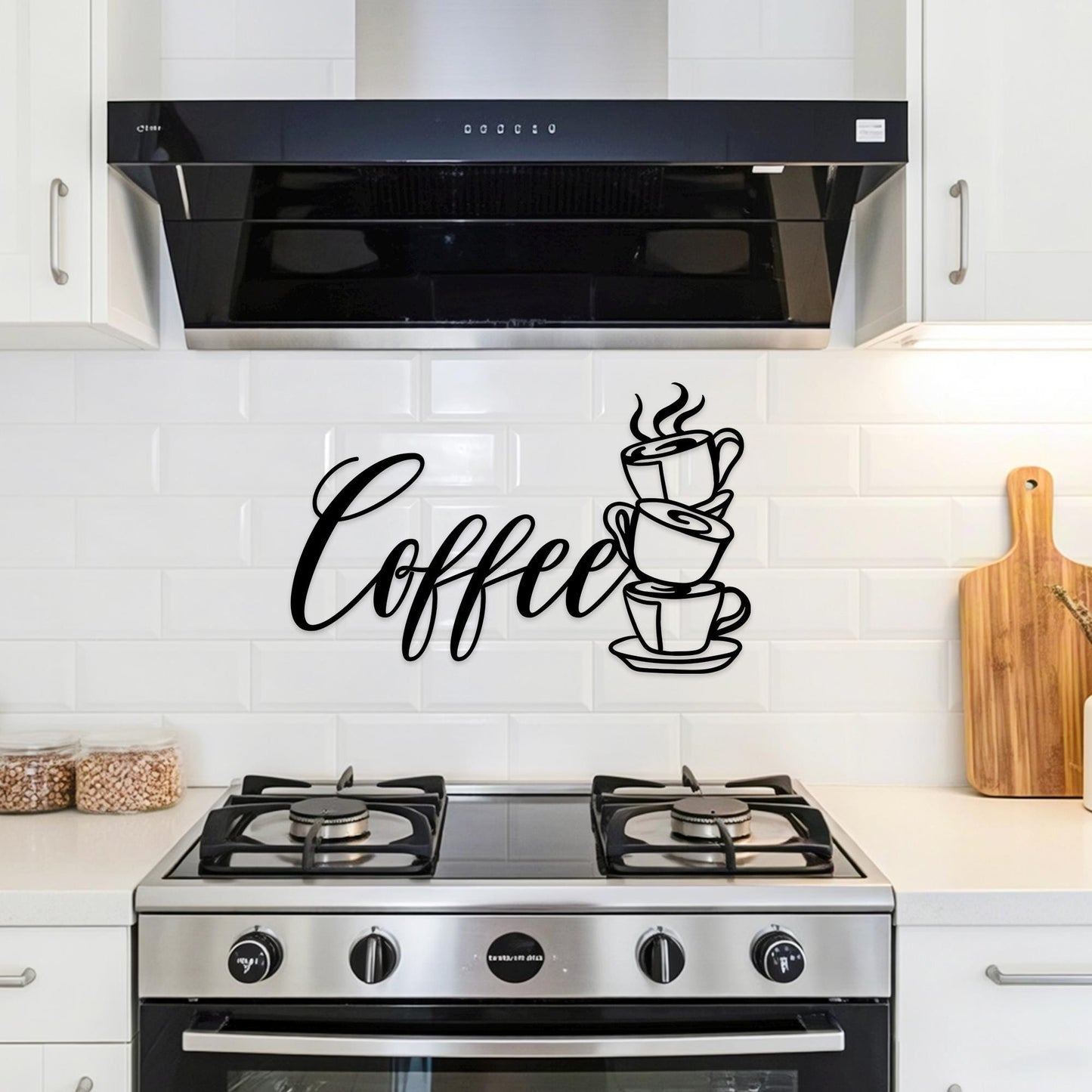 Coffee Metal Wall Art, Coffee Bar Sign, Coffee Sign for Home Kitchen, Coffee Shop Decor, Coffee Bar Decor, Coffee Lover Gift, Coffee Sign