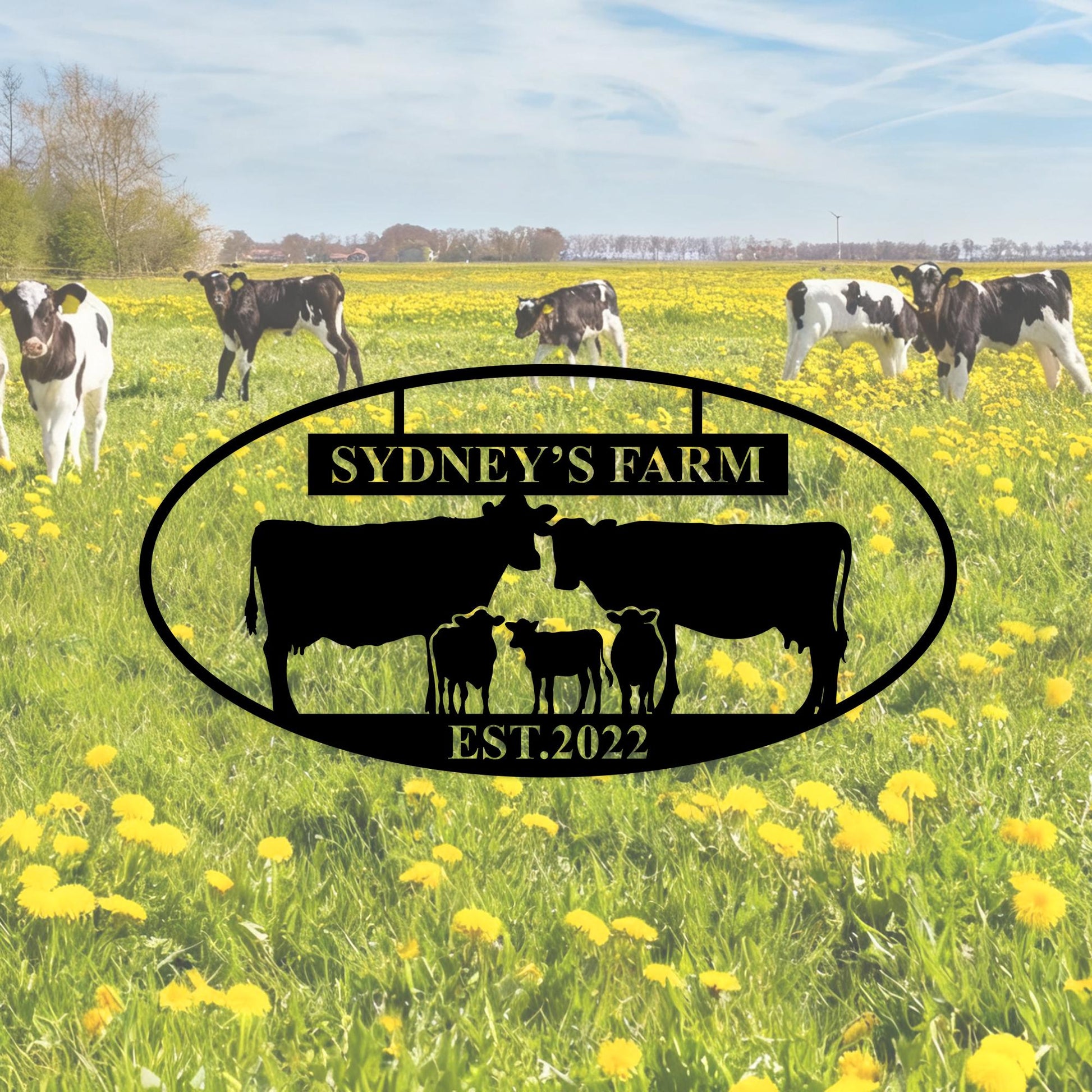 Cow Name Sign,Custom Cow Metal Sign,Cattle Metal Wall Art,Cow Barn Sign,Cow Ranch Sign,Cow Metal Farm Sign,Famer Gifts,Cow Milk Sign