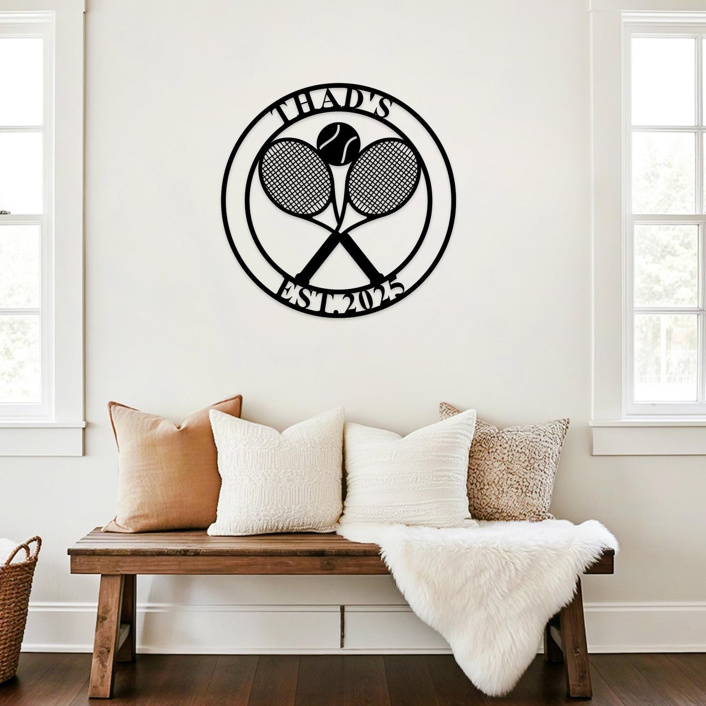 Custom Tennis Sign,Metal Tenniss Sign,Tennis Room Sign,Tennis Court Decor,Tennis Name Sign,Tennis Metal Wall Art,Tennis Lover Gift